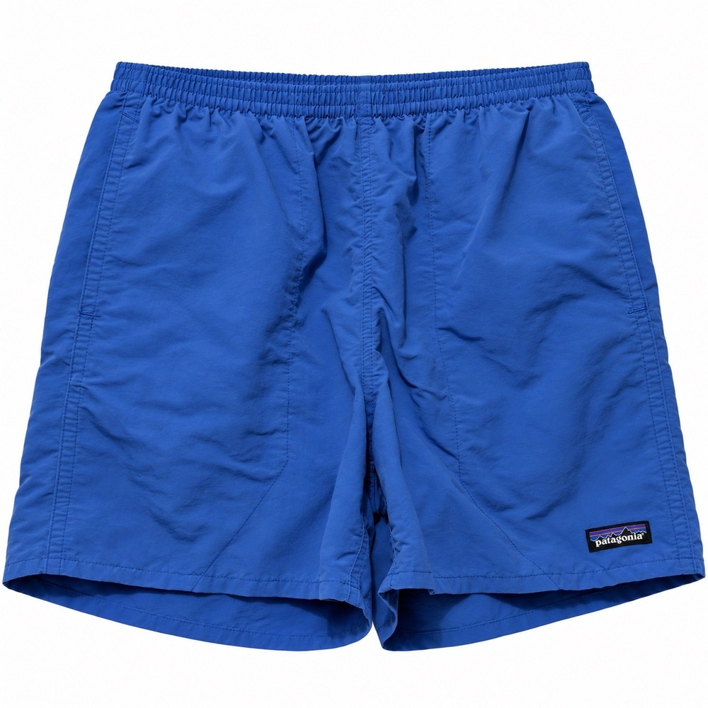 Patagonia Baggies 5 Inseam Shorts Mens Medium Blue 57021 Drawstring Mesh Liner